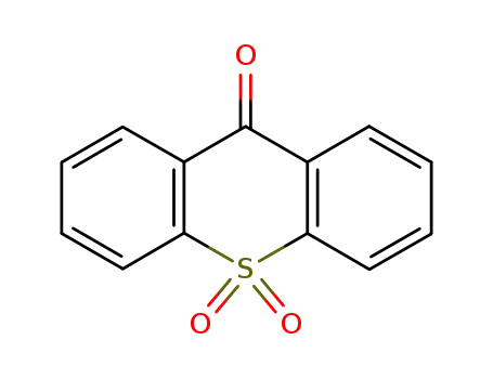 Molecular Structure of 3166-15-2 (9-Oxo-9H-thioxanthene 10,10-dioxide)