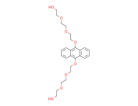 9,10-bis{2-[2-(2-hydroxyethoxy)ethoxy]ethoxy}anthracene