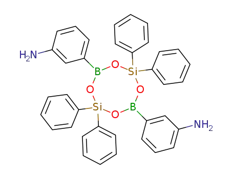 (NH2C6H4BO)2((C6H5)2SiO)2