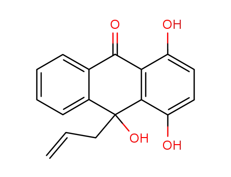 10-[1-(prop-2-enyl)]-1,4,10-trihydroxy-9(10H)-anthracenone