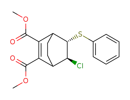 (5S,6S)-5-Chloro-6-phenylsulfanyl-bicyclo[2.2.2]oct-2-ene-2,3-dicarboxylic acid dimethyl ester