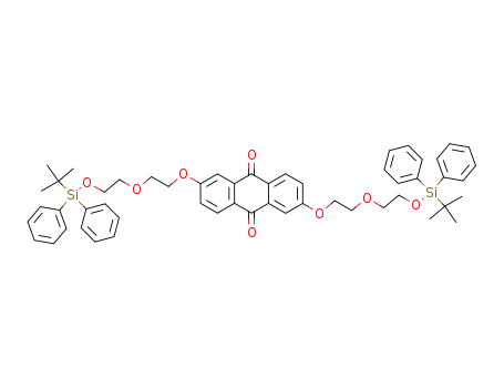 2,6-bis{2-{2-[(tert-butyldiphenylsilyl)oxy]ethoxy}ethoxy}anthraquinone