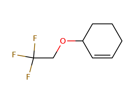 Molecular Structure of 373393-06-7 (Cyclohexene, 3-(2,2,2-trifluoroethoxy)-)