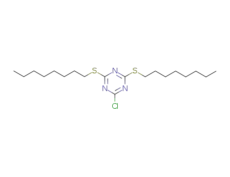 2,4-dioctylthiol-6-chloro-1,3,5-triazine