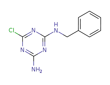 N-benzyl-6-chloro-[1,3,5]triazine-2,4-diamine