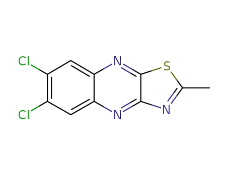 2-methyl-6,7-dichlorothiazolo[4,5-b]quinoxaline