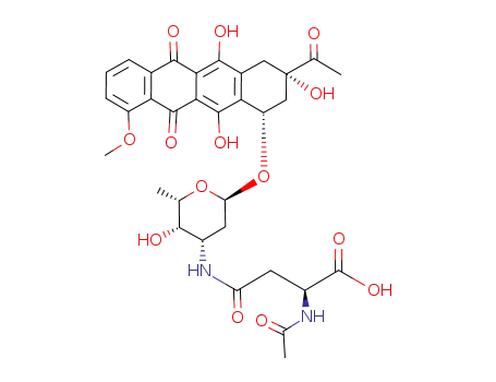 3'-N-[(N-acetyl)-β-aspartyl]-daunomycin
