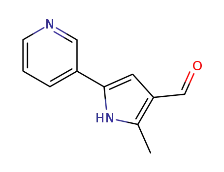 2-methyl-5-pyridin-3-yl-1H-pyrrole-3-carbaldehyde