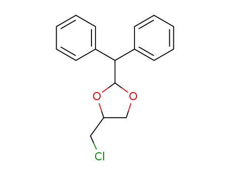 2-benzhydryl-4-chloromethyl[1,3]dioxolane