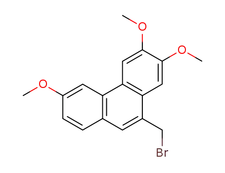 10-(bromomethyl)-2,3,6-trimethoxyphenanthrene
