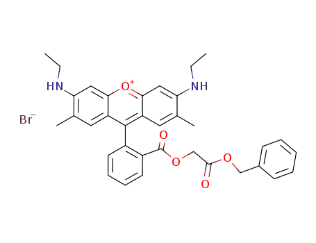 rhodamine 19 benzyloxycarbonylmethyl ester bromide