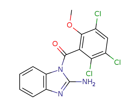 1-(3,5,6-trichloro-2-methoxybenzoyl)-2-aminobenzimidazole