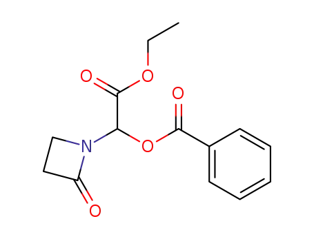 2-ethoxy-2-oxo-1-(2-oxoazetidin-1-yl)ethyl benzoate