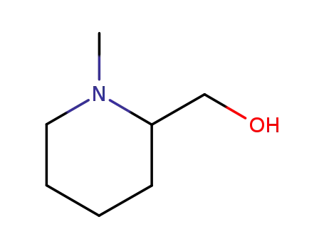 Molecular Structure of 20845-34-5 (1-Methyl-2-piperidinemethanol)