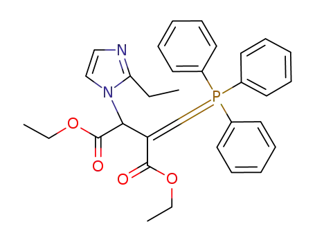 diethyl 2-(2-ethylimidazol-1-yl)-3-(triphenylphosphoranylidene)butanedioate