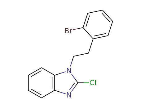 1-[2-(2-bromophenyl)ethyl]-2-chloro-1H-benzo[d]imidazole