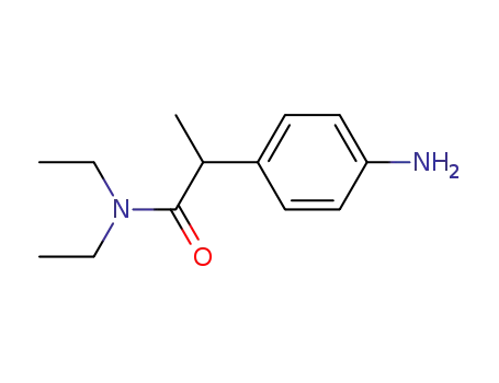 2-(4-aminophenyl)-N,N-diethylpropanamide