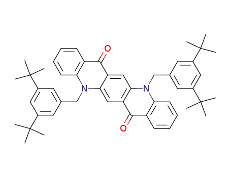 5,12-bis-(3,5-di-tert-butyl-benzyl)-5,12-dihydro-quino[2,3-b]acridine-7,14-dione