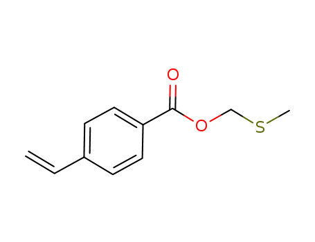 4-vinyl-benzoic acid methylsulfanylmethyl ester