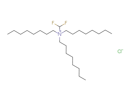 N-(difluoromethyl)-N,N,N-trioctylammonium chloride