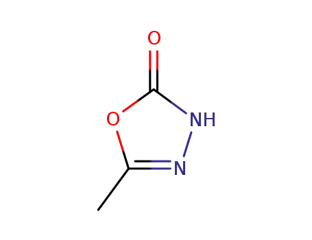 Molecular Structure of 3069-67-8 (5-Methyl-1,3,4-oxadiazol-2(3H)-one)