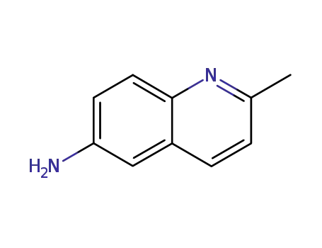 Molecular Structure of 65079-19-8 (6-AMINO-2-METHYLQUINOLINE)
