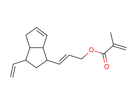 2-methyl-acrylic acid 3-(3-vinyl-1,2,3,3a,4,6a-hexahydro-pentalen-1-yl)-allyl ester