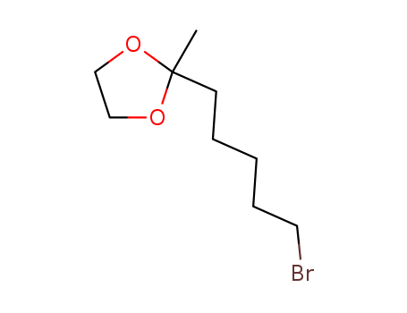 1,3-Dioxolane,2-(5-bromopentyl)-2-methyl-