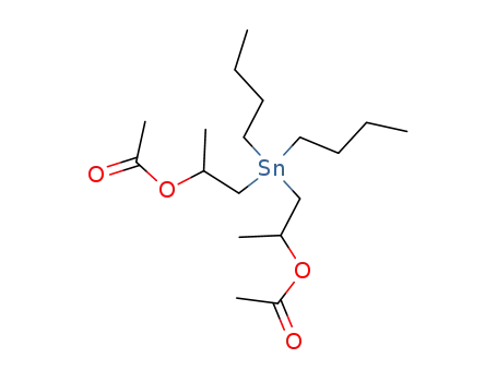 bis(2-acetoxy-2-methylethyl)dibutyltin