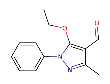5-ethoxy-3-methyl-1-phenyl-1H-pyrazole-4-carbaldehyde