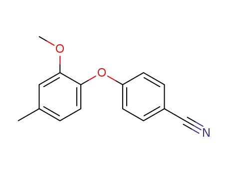 4-(2-methoxy-4-methylphenoxy)benzonitrile
