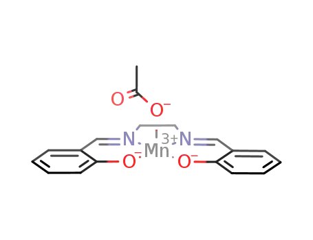 [((bis(salicylidene)ethylenediamine)(-2H))Mn(acetate)]