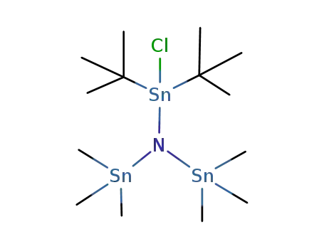 bis(trimethylstannyl)(chloro-di-tert-butylstannyl)amine
