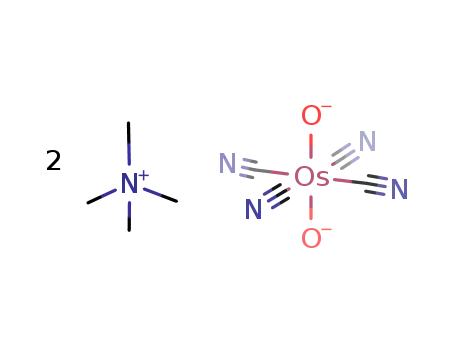 tetramethyl-ammonium trans-dioxotetracyanoosmate(VI)
