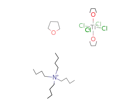 tetra-n-butylammonium tetrachlorobis(tetrahydrofuran)titanate(III) tetrahydrofuran