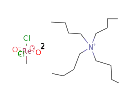 {bis(tetra(n-butyl)ammonium)}{(dichloro)methyltrioxorhenate(VII)}