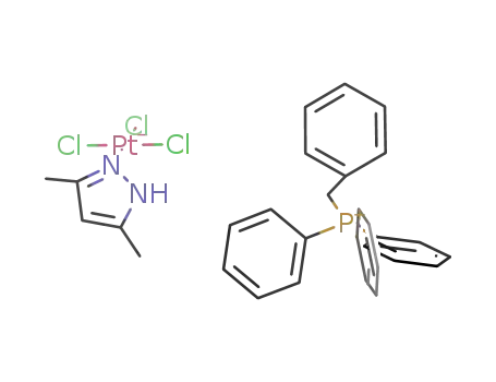 (benzyltriphenylphosphonium){Pt(3,5-dimethylpyrazole)Cl3}