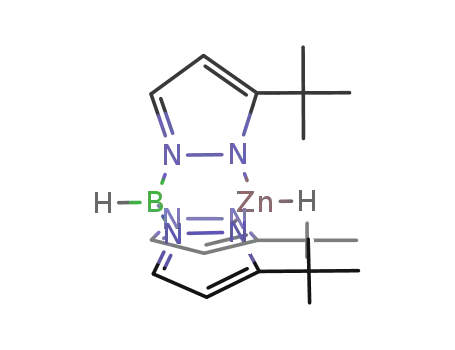 tris{η3-(3-tert-butylpyrazolyl)hydroborato}ZnH