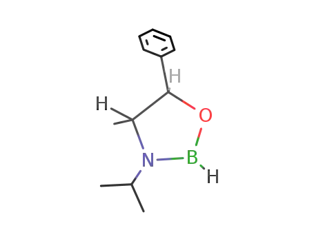 4R,5R-4-methyl-3-isopropyl-5-phenyl-1,3,2-oxaazaborolidine