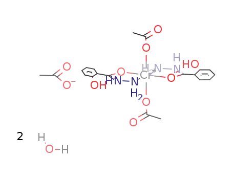 bis(salicyloylhydrazine)chromium acetate*2H2O