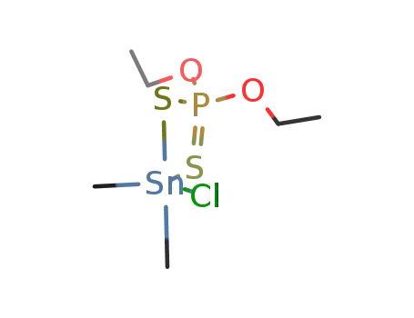 (CH3)2SnCl(SSP(OC2H5)2)