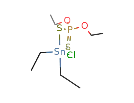 (C2H5)2SnCl(SSP(OC2H5)2)