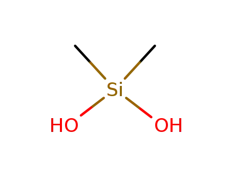 Molecular Structure of 1066-42-8 (dimethylsilanediol)
