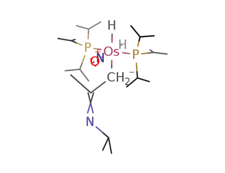 cis,trans-Os(hydrido)2(NO)(P(iPr)3)2(CH2C(CH3)N(CH(CH3)2))