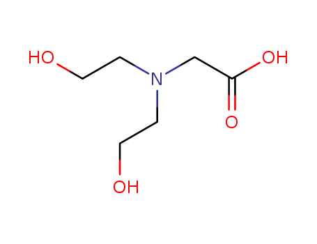 150-25-4,Bicine,N,N-Bis(2-hydroxyethyl)glycine;Bis(2-Hydroxyethyl)glycine;N,N-Bis(2-hydroxyethyl)aminoacetic acid;NSC 7342;Diethanol glycine;