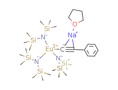 [Na(C4H8O)Eu(N(Si(CH3)3)2)3(CCC6H5)]