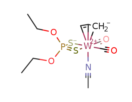 [W(acetonitrile)(η3-allyl)(CO)2(η2-diethyldithiophosphato)]