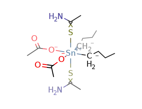 (C4H9)2Sn(CH3COO)2 * (thioacetamide)2