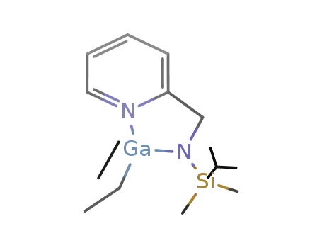 [(2-pyridylmethyl)(tert-butyldimethylsilyl)amido]diethylgallane