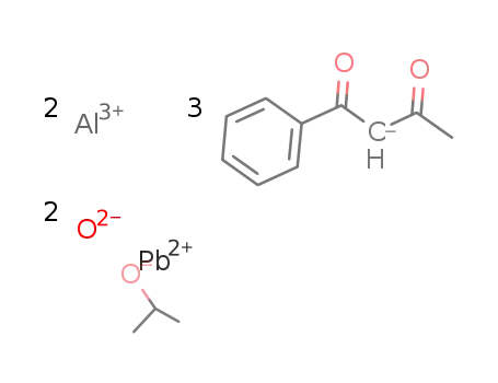 [PbO2Al2(benzoylacetonato)3(isopropoxide)]
